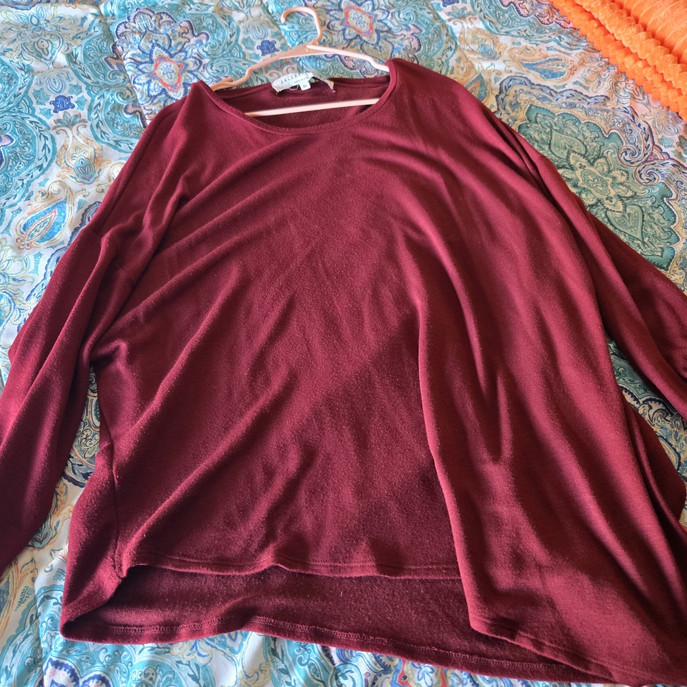 Asymmetrical Long Sleeve Top
